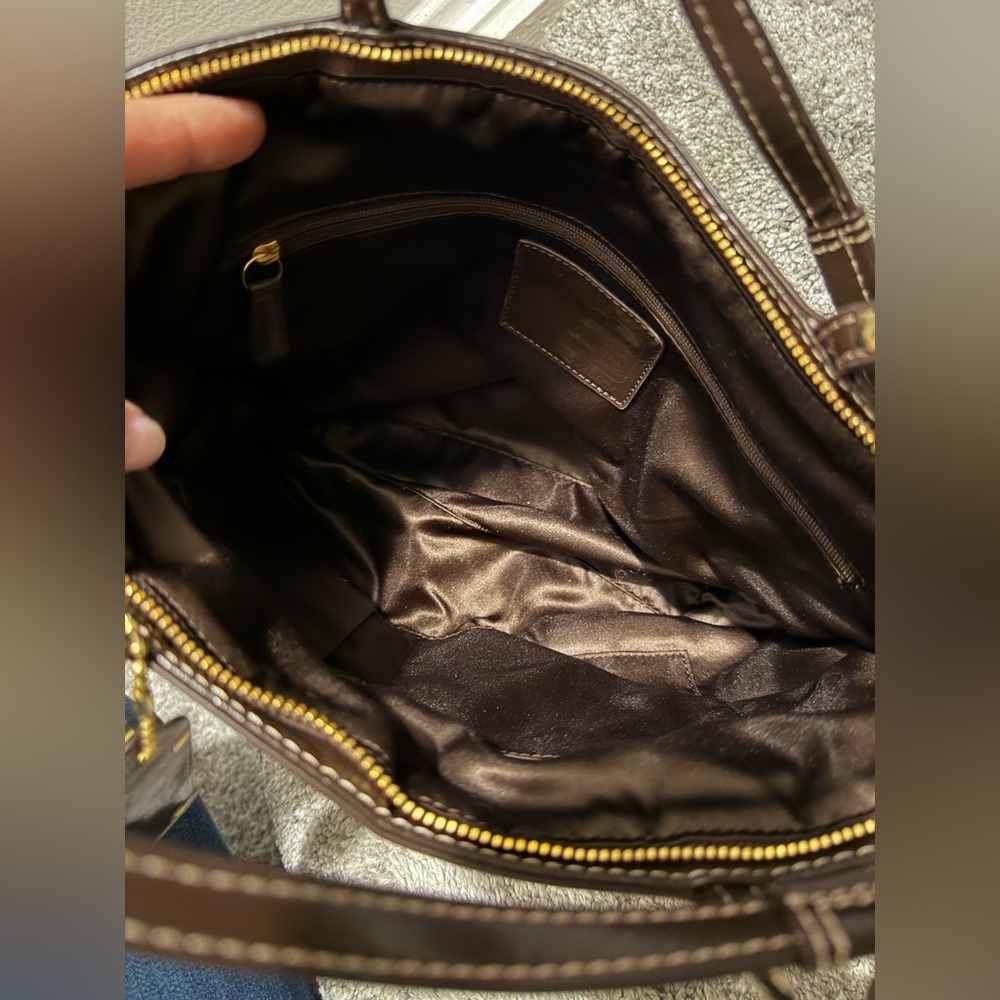 Coach Legacy Signature Patchwork Tote. - Picture 3 of 6